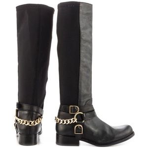 Betsey Johnson Leather Riding Boots